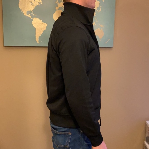 Express Black zip up track jacket - Picture 3 of 6